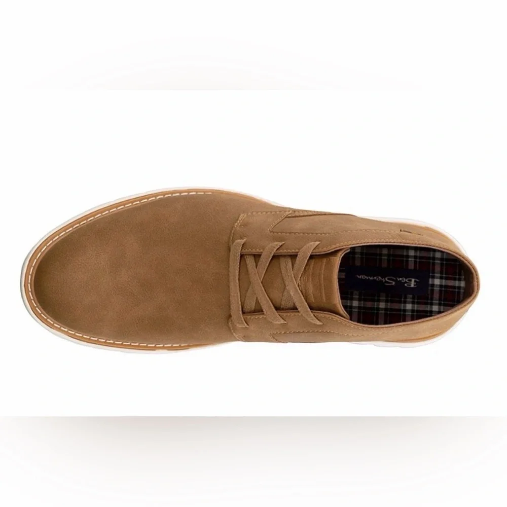 Ben Sherman Whitby Round Toe Chukka  Mens Brown Casual Boots